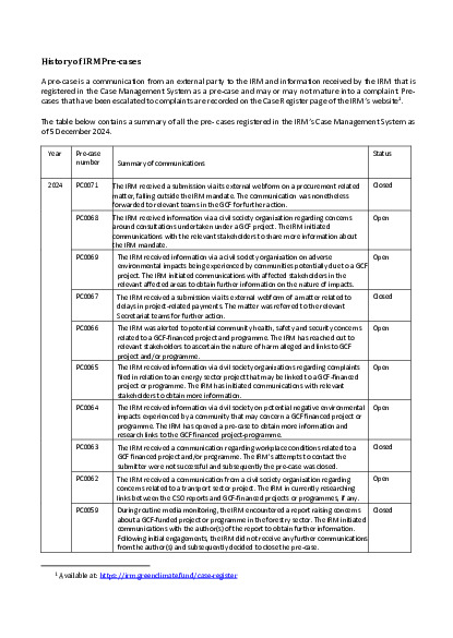 Couverture du document pour l'histoire des pré-cases le MRI